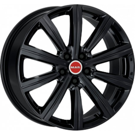 MAK BIRMINGHAM 8.5x20 5x108 ET45 GLOSS BLACK 63.4