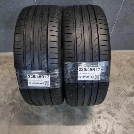 225/45R17 CONTINENTAL DOT 0217