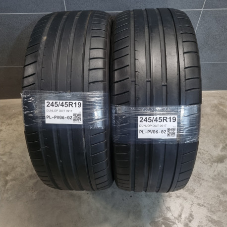 245/45R19 DUNLOP DOT 0917