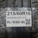 215/60R16 MATADOR DOT 1219