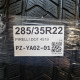 285/35R22 PIRELLI DOT 4519