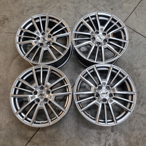 5x108 R17 7.5J ET40 70.1 AEZ Kaiman Silver gloss