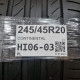 245/45R20 CONTINENTAL