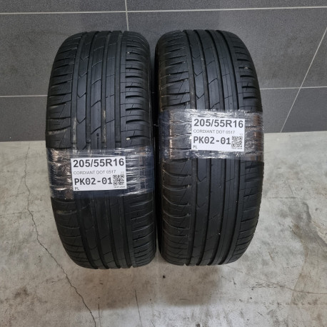 205/55R16 CORDIANT DOT 0517