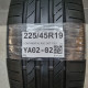 225/45R19 CONTINENTAL RSC DOT 1021