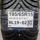 195/65R15 MICHELIN DOT 4617