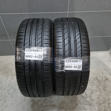 225/45R17 CONTINENTAL 1x RSC DOT 0517