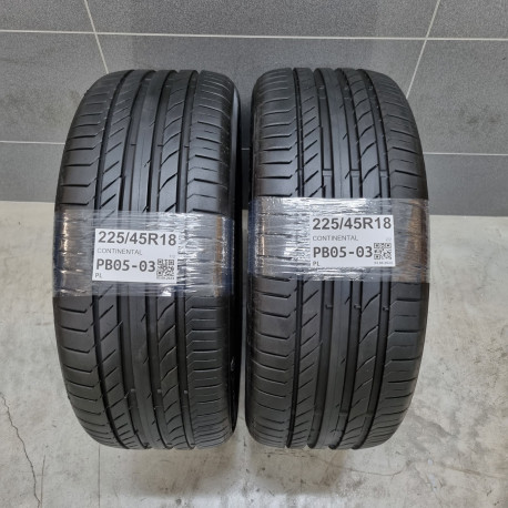 225/45R18 CONTINENTAL