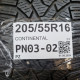 205/55R16 CONTINENTAL