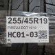 255/45R19 PIRELLI DOT 4519