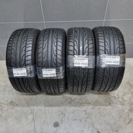 215/45R17 DUNLOP DOT 0811