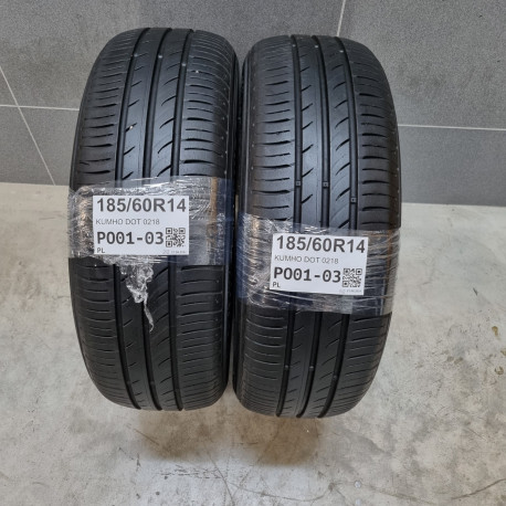 185/60R14 KUMHO DOT 0218