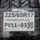 225/65R17 YOKOHAMA DOT 2216