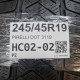 245/45R19 PIRELLI DOT 3119