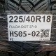 225/40R18 FULDA DOT 3719