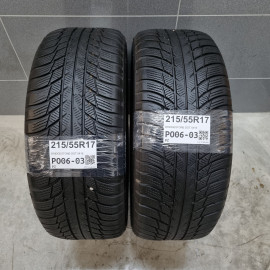 215/55R17 BRIDGESTONE DOT 0419