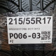 215/55R17 BRIDGESTONE DOT 0419