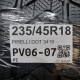 235/45R18 PIRELLI DOT 3419