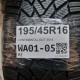 195/45R16 CONTINENTAL DOT 3015