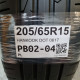 205/65R15 HANKOOK DOT 0617