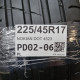 225/45R17 NOKIAN DOT 4523