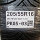 205/55R16 MICHELIN DOT 1721