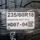 235/60R18 HANKOOK DOT 1619