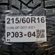 215/60R16 DUNLOP DOT 4021 / M-REZ 1.10 8:00 - SMOLEŇ 349338 300€ Komplet s prezutím