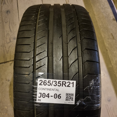 265/35R21 CONTINENTAL