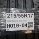 215/55R17 CONTINENTAL DOT 2419