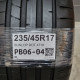 235/45R17 DUNLOP DOT 4718