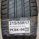 215/55R17 MICHELIN DOT 0619