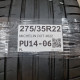 275/35R22 MICHELIN DOT 4622