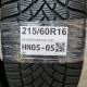 215/60R16 BRIDGESTONE DOT 2423