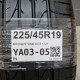 225/45R19 BRIDGESTONE DOT 1721