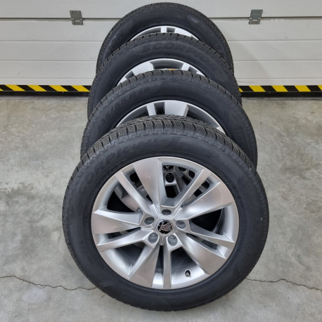 235/55R18 + disky Škoda Kodiaq