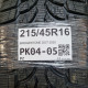 215/45R16 BRIDGESTONE DOT 2020