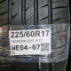 225/60R17 HANKOOK DOT 3117