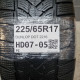 225/65R17 DUNLOP DOT 2216