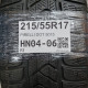 215/55R17 PIRELLI DOT 5015