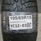 195/65R15 NOKIAN DOT 2115