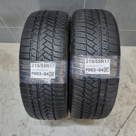 215/55R17 CONTINENTAL DOT 1718