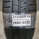 215/60R16 VREDESTEIN DOT 0219