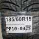 185/60R15 BRIDGESTONE DOT 4216