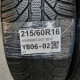 215/60R16 SEMPERIT DOT 2617