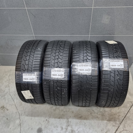 225/45R18 CONTINENTAL RSC DOT 4919