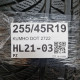 255/45R19 KUMHO DOT 2722