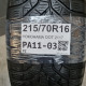 215/70R16 YOKOHAMA DOT 2117