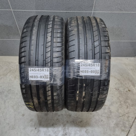 245/45R18 GOODYEAR RSC DOT 1219