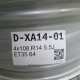 4x108 R14 5.5J ET35 63.3